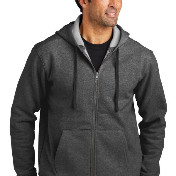 Volunteer Knitwear Chore Fleece Full Zip Hoodie VL130ZH Chore Fleece Full Zip Hoodie Thumbnail
