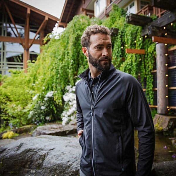 Cutter & Buck Cutter & Buck Adapt Eco Knit Hybrid Recycled Mens Big & Tall Full Zip Jacket BCC00032 Cutter & Buck Adapt Eco Knit Hybrid Recycled Mens Big & Tall Full Zip Jacket Thumbnail