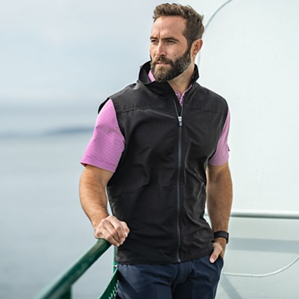 Cutter & Buck Cutter & Buck Charter Eco Full-Zip Mens Big & Tall Vest BCO00083 Cutter & Buck Charter Eco Full-Zip Mens Big & Tall Vest Thumbnail