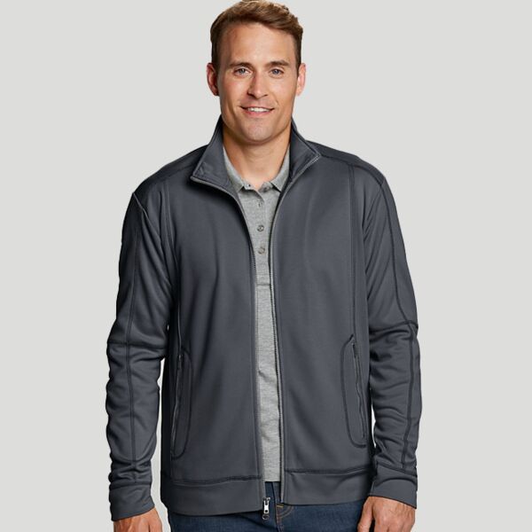 Clique Clique Helsa Performance Mens Full Zip Knit Jacket MQK00036 Clique Helsa Performance Mens Full Zip Knit Jacket Thumbnail
